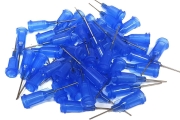 22g Blunt End Tip 0.5" Blue (pack of 50)