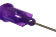 21g Blunt End Tip 0.5" Purple (pack of 50)