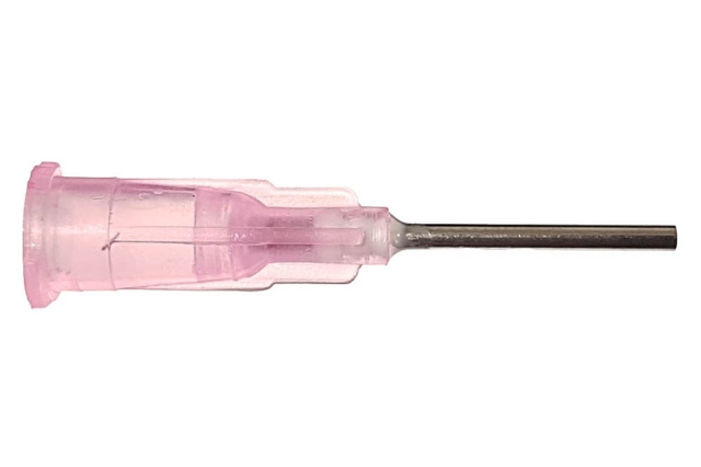 18g Blunt End Tip 0.5" Pink (pack of 50)