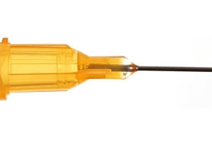 23g Blunt End  Tip  0.5" Orange (pack of 50)