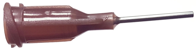 19g Blunt End Tip 0.5" Brown (pack of 50)