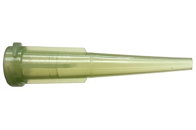 14g Tapered Tip Olive (pack of 50)