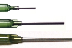 14g Blunt End Tip - Olive (pack of 50)